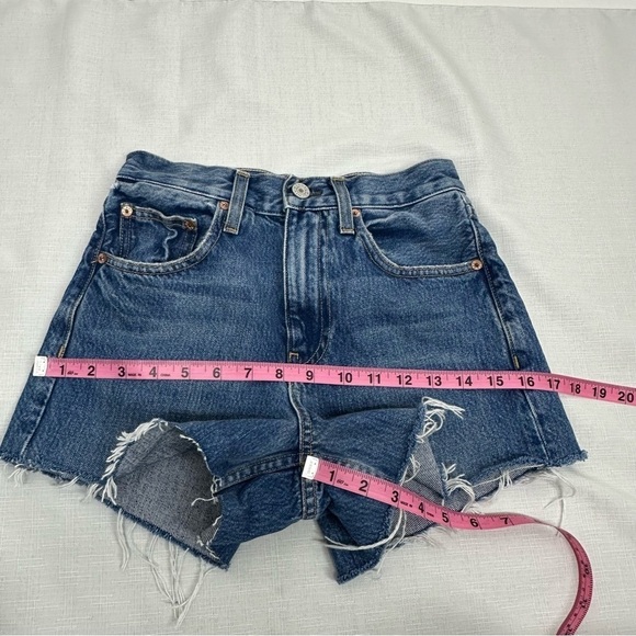 TRAVE size 23 High Waist Cut Off Jean Shorts - Picture 11 of 11